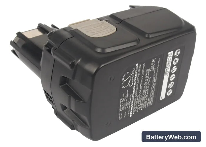 Hitachi KC 18DA Replacement Battery, 18V, 4000mAh, Li-ion 4