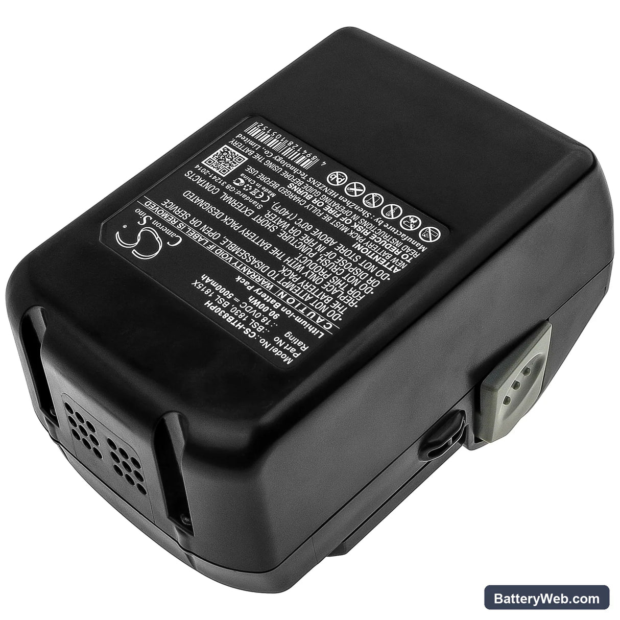 Hitachi DV 18DBL Replacement Battery, 18V, 5000mAh, Li-ion 4