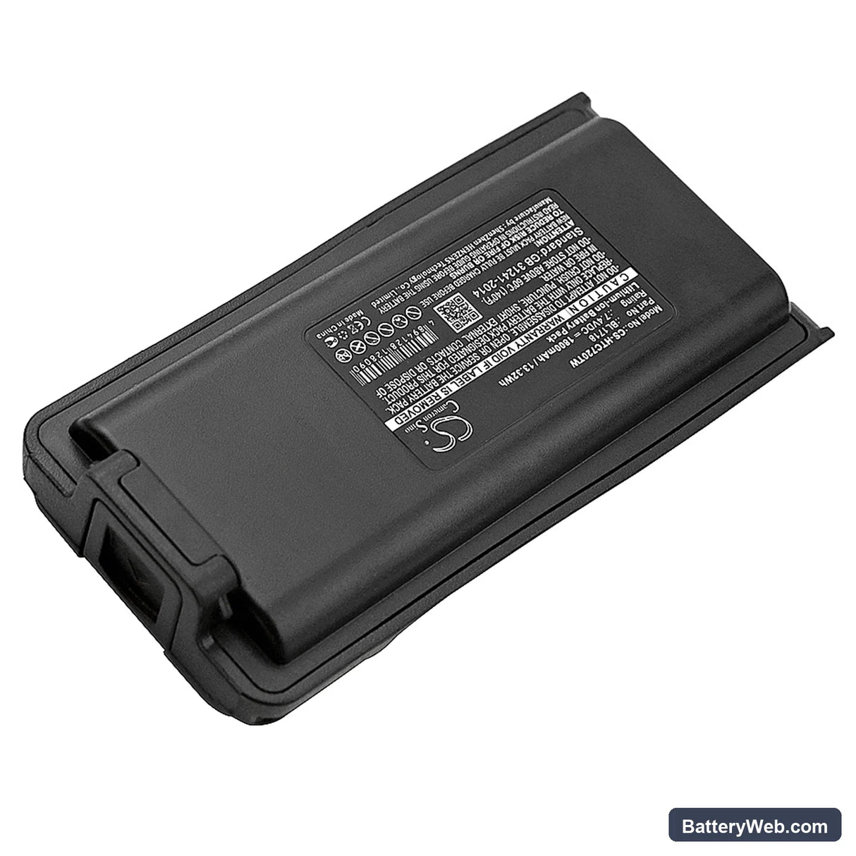 Tytera TC-720S Replacement Battery, 7.4V, 1800mAh, Li-ion 2