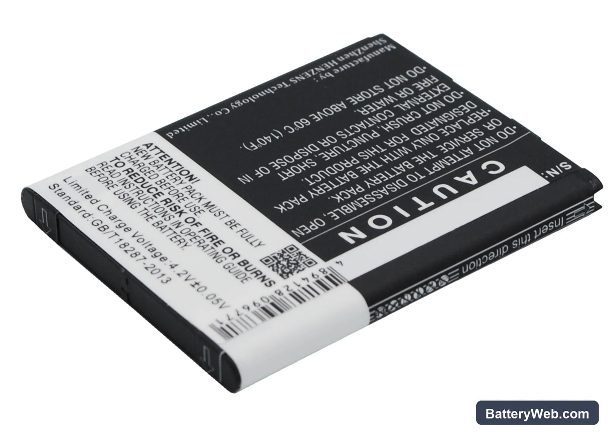 HTC Desire C Replacement Battery, 3.7V, 1300mAh, Li-ion 5