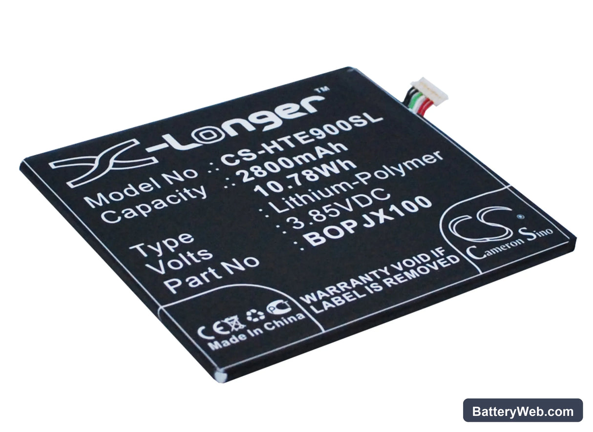 HTC One E9 Replacement Battery, 3.85V, 2800mAh, Li-Polymer 2