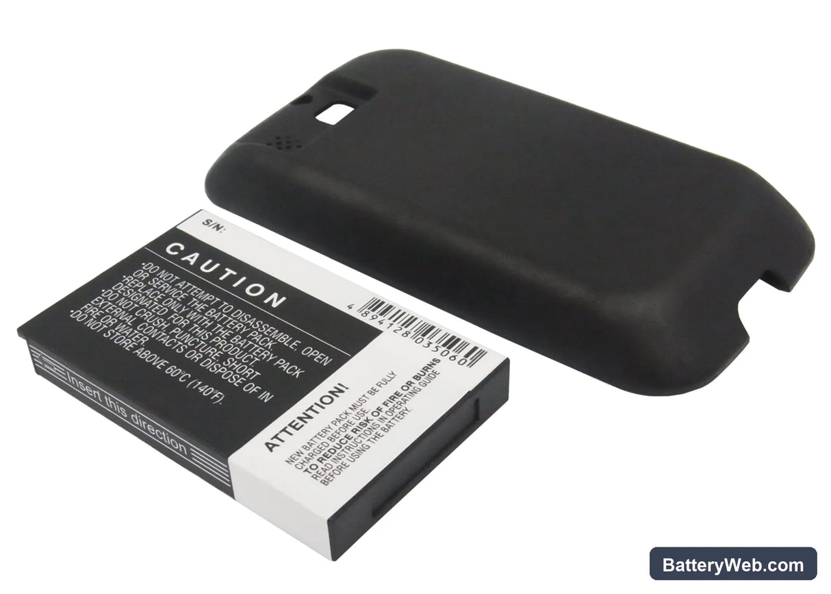 HTC Smart Replacement Battery, 3.7V, 2200mAh, Li-ion 4