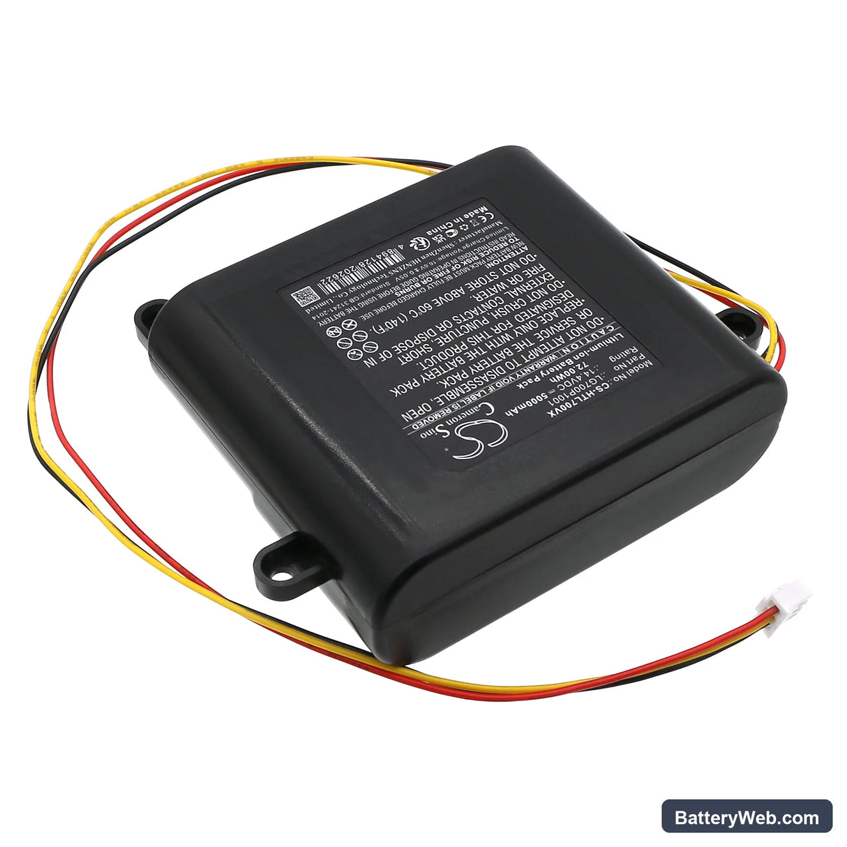 HOBOT Legee 7 Replacement Battery, 14.4V, 5000mAh, Li-ion 2