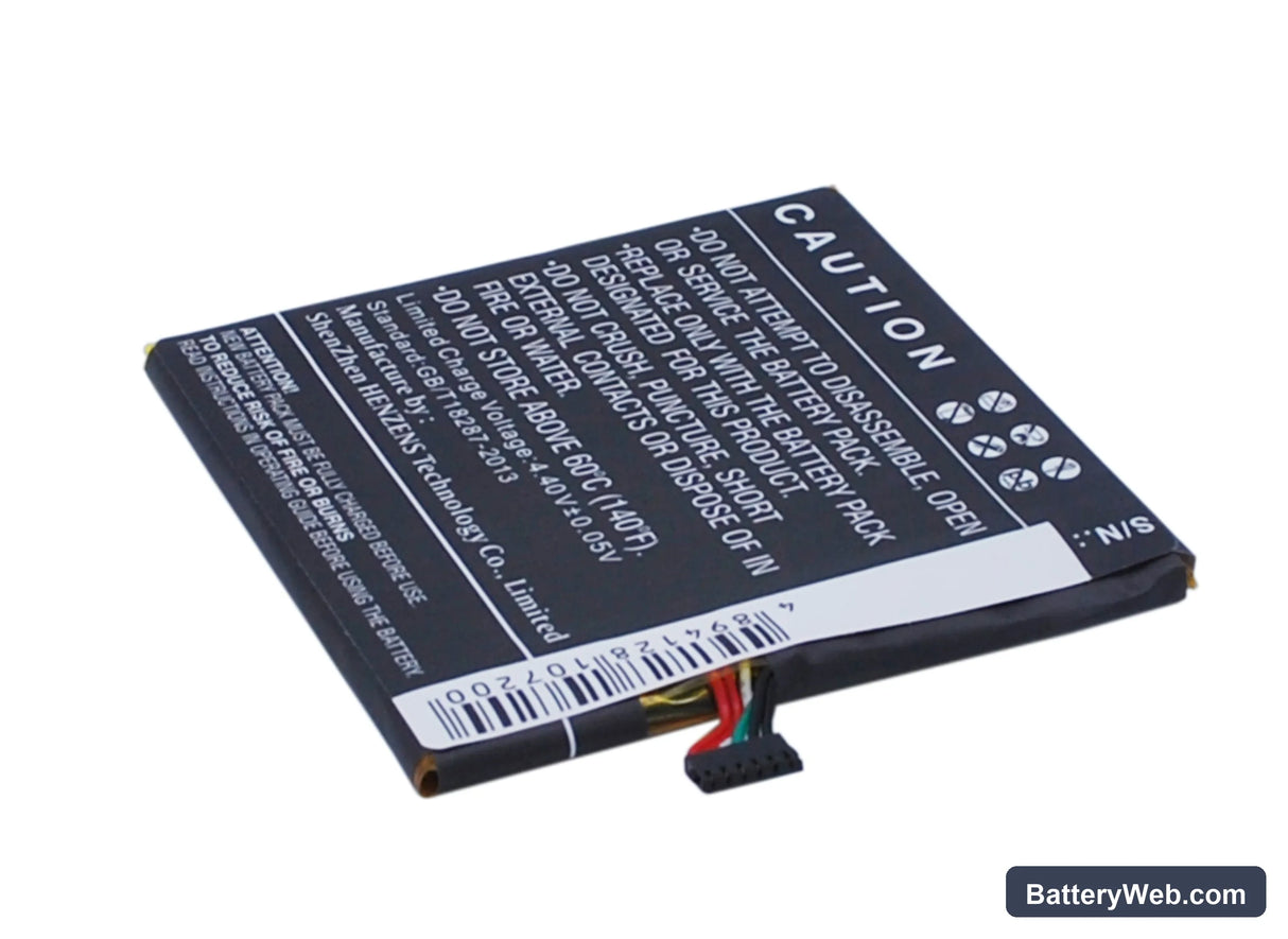 HTC Desire Eye Replacement Battery, 3.85V, 2400mAh, Li-Polymer 5