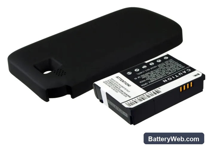 HTC Touch Cruise 2009 Replacement Battery, 3.7V, 2200mAh, Li-ion 1