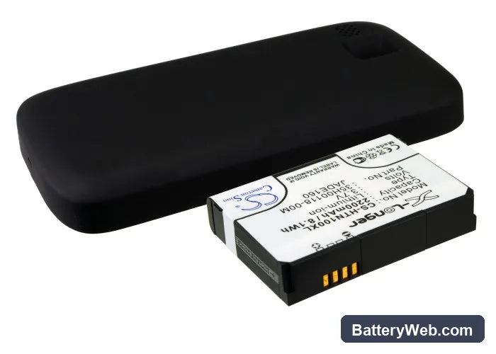 HTC Touch Cruise 2009 Replacement Battery, 3.7V, 2200mAh, Li-ion 4