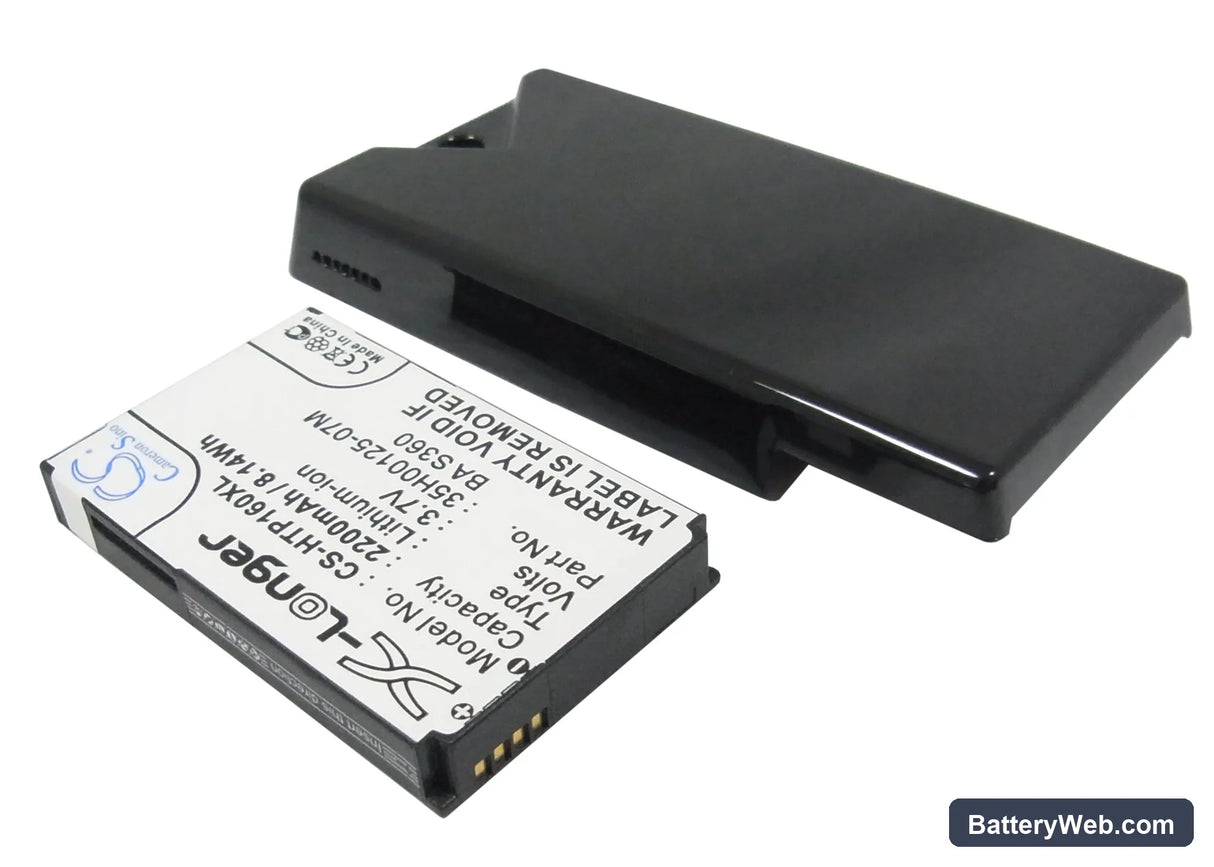 HTC Touch Diamond 2 Replacement Battery, 3.7V, 2200mAh, Li-ion 2