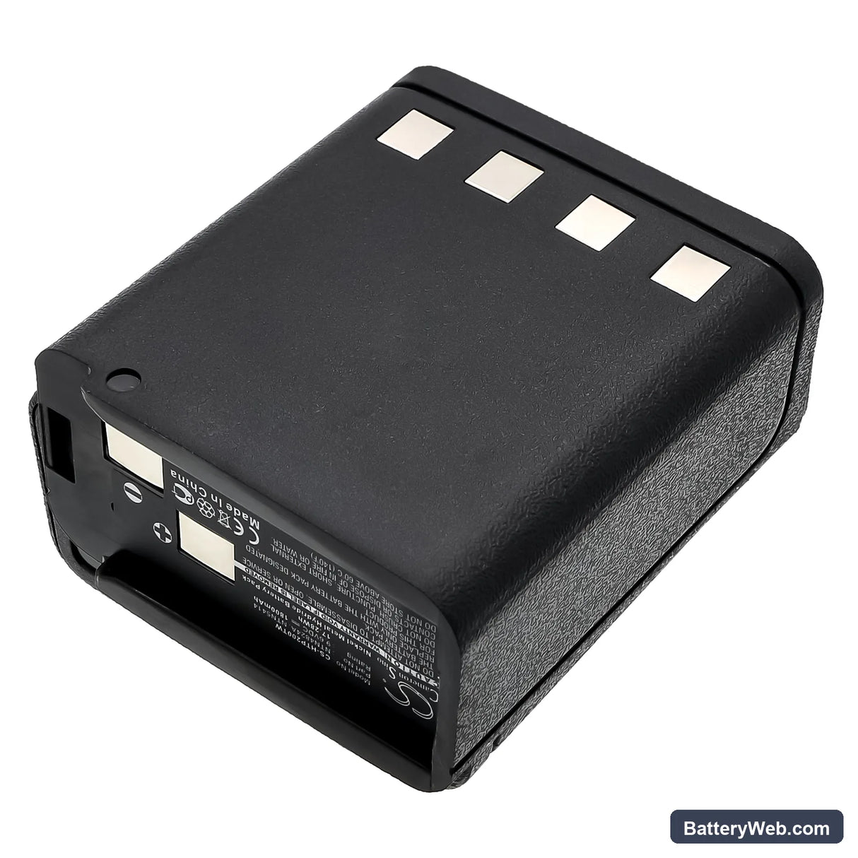 Bullard Commander MX Replacement Battery, 9.6V, 1800mAh, Ni-MH 3