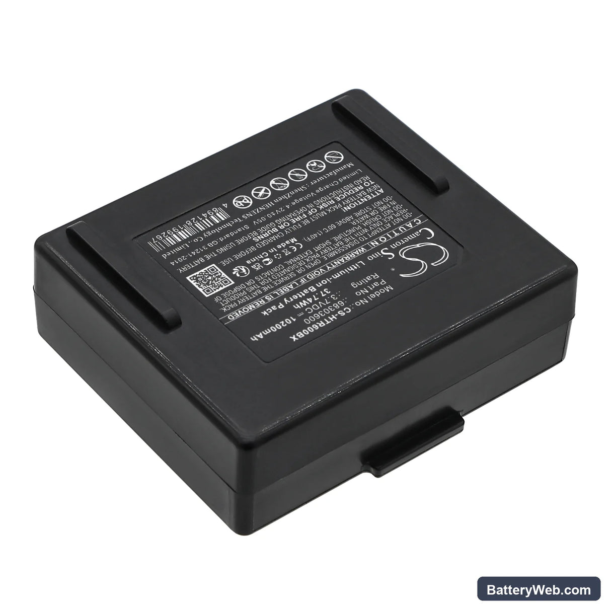 Hetronic NOVA XXL Replacement Battery, 3.7V, 10200mAh, Li-ion 2