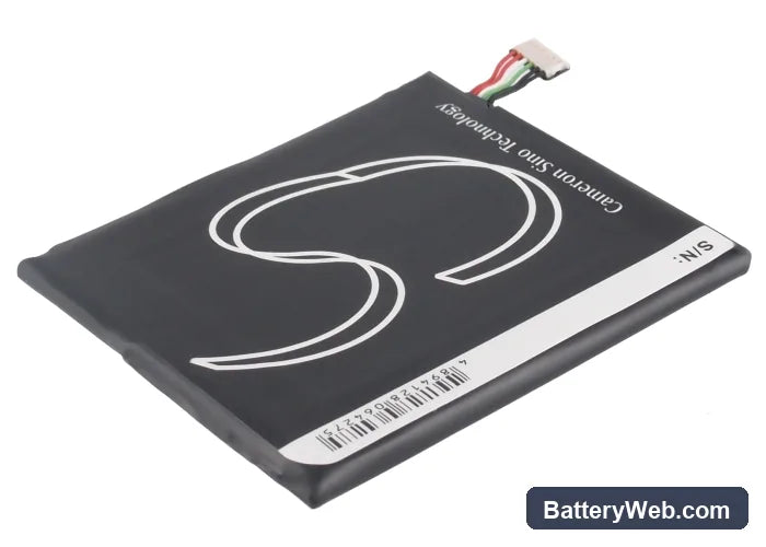HTC One X Replacement Battery, 3.8V, 1800mAh, Li-Polymer 3