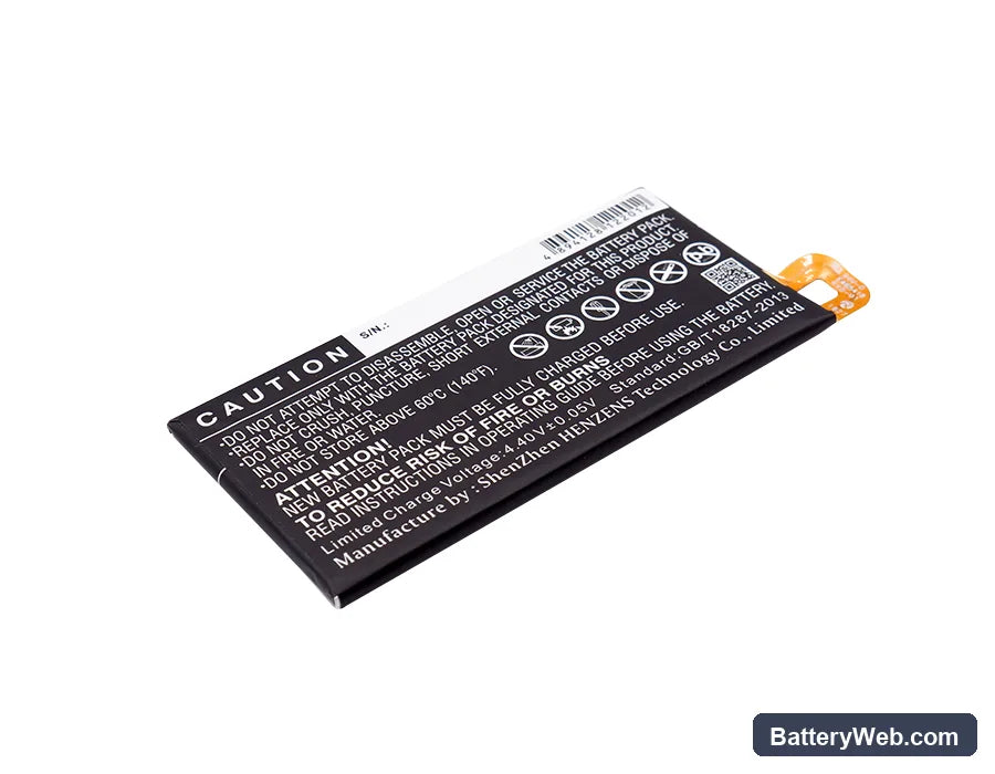 HTC 10 Evo Replacement Battery, 3.85V, 3200mAh, Li-Polymer 4