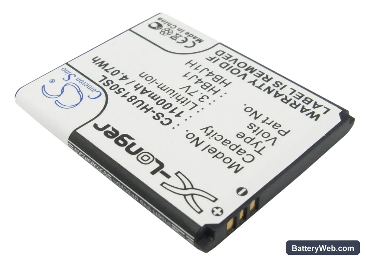 T-Mobile Comet Replacement Battery, 3.7V, 1100mAh, Li-ion 2