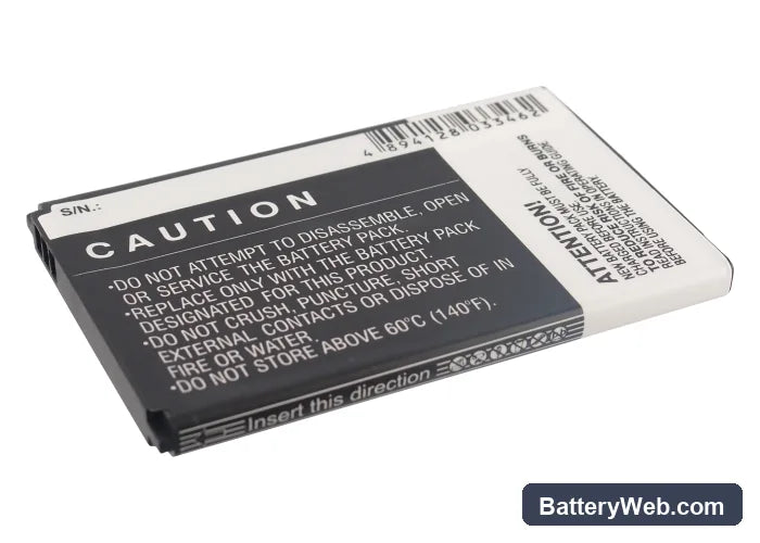 Huawei U8220 Replacement Battery, 3.7V, 1500mAh, Li-ion 4