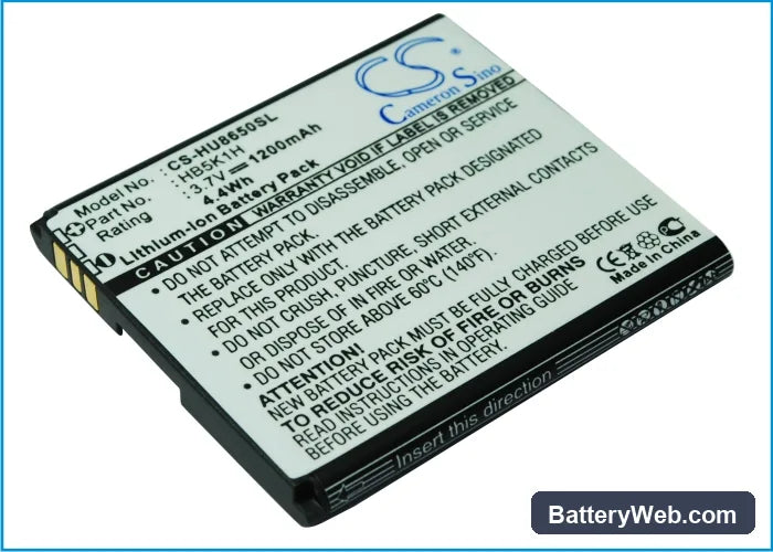 SRF StarTrail 2 Replacement Battery, 3.7V, 1200mAh, Li-ion 1