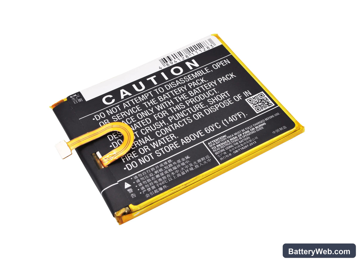 Huawei Enjoy 5 Replacement Battery, 3.8V, 3900mAh, Li-Polymer 3