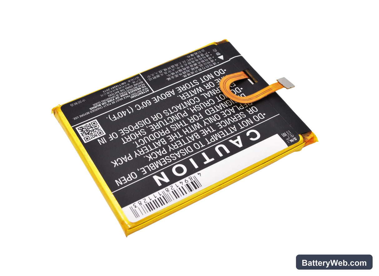 Huawei Enjoy 5 Replacement Battery, 3.8V, 3900mAh, Li-Polymer 4
