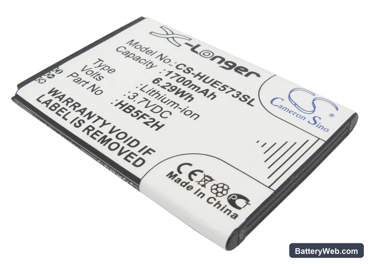 Huawei E5373 Replacement Battery, 3.7V, 1700mAh, Li-ion 1