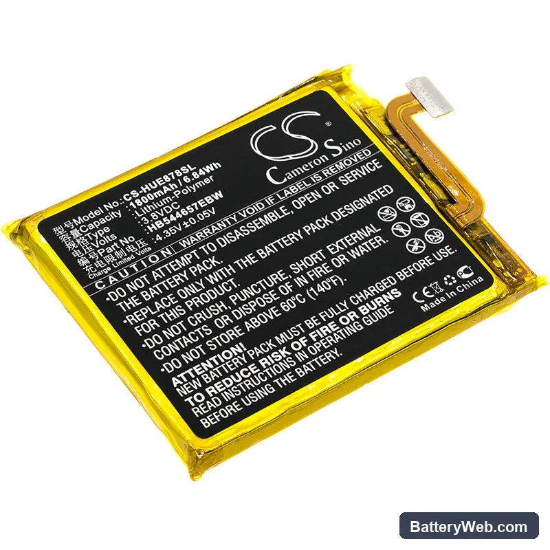 Huawei E5878 Replacement Battery, 3.8V, 1800mAh, Li-Polymer 1