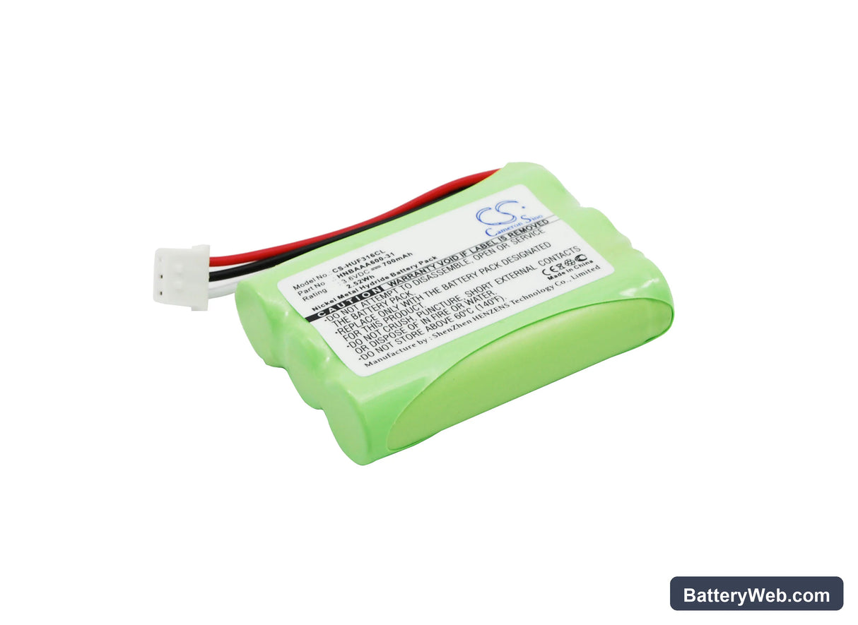 Huawei F316 Replacement Battery, 3.6V, 700mAh, Ni-MH 1