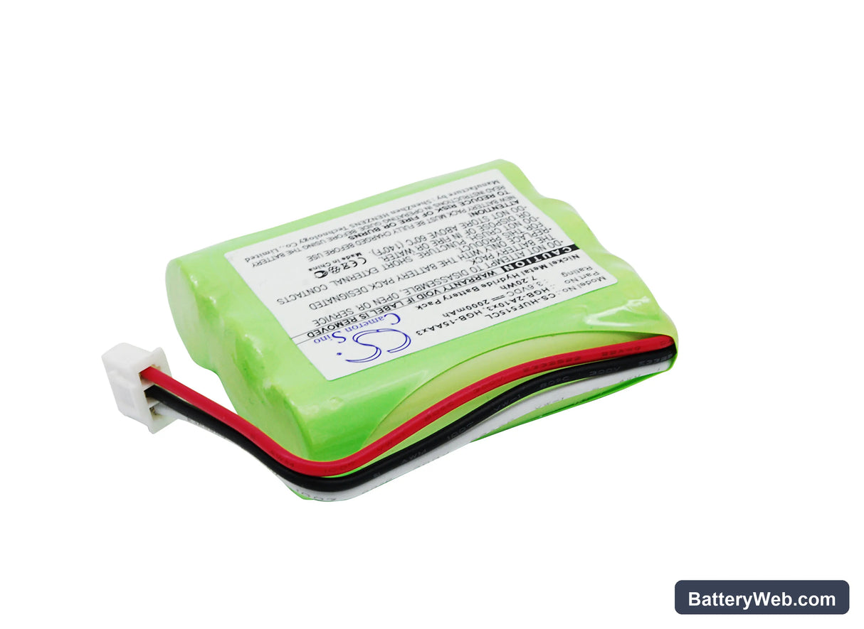 Huawei ETS5623 Replacement Battery, 3.6V, 2000mAh, Ni-MH 2
