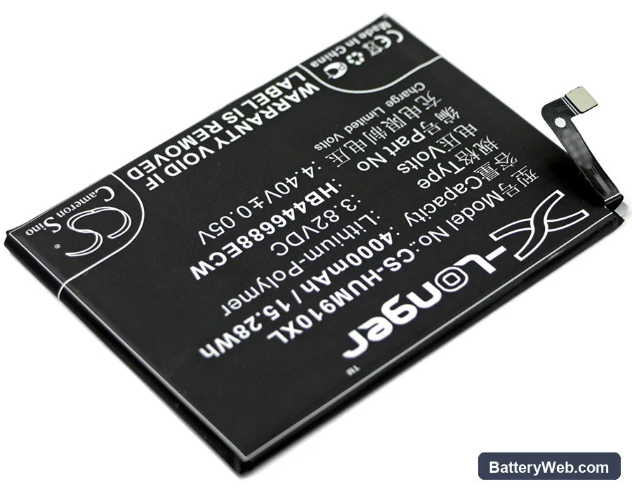 Huawei Ascend Mate 9 Pro Replacement Battery, 3.82V, 4000mAh, Li-Polymer 2