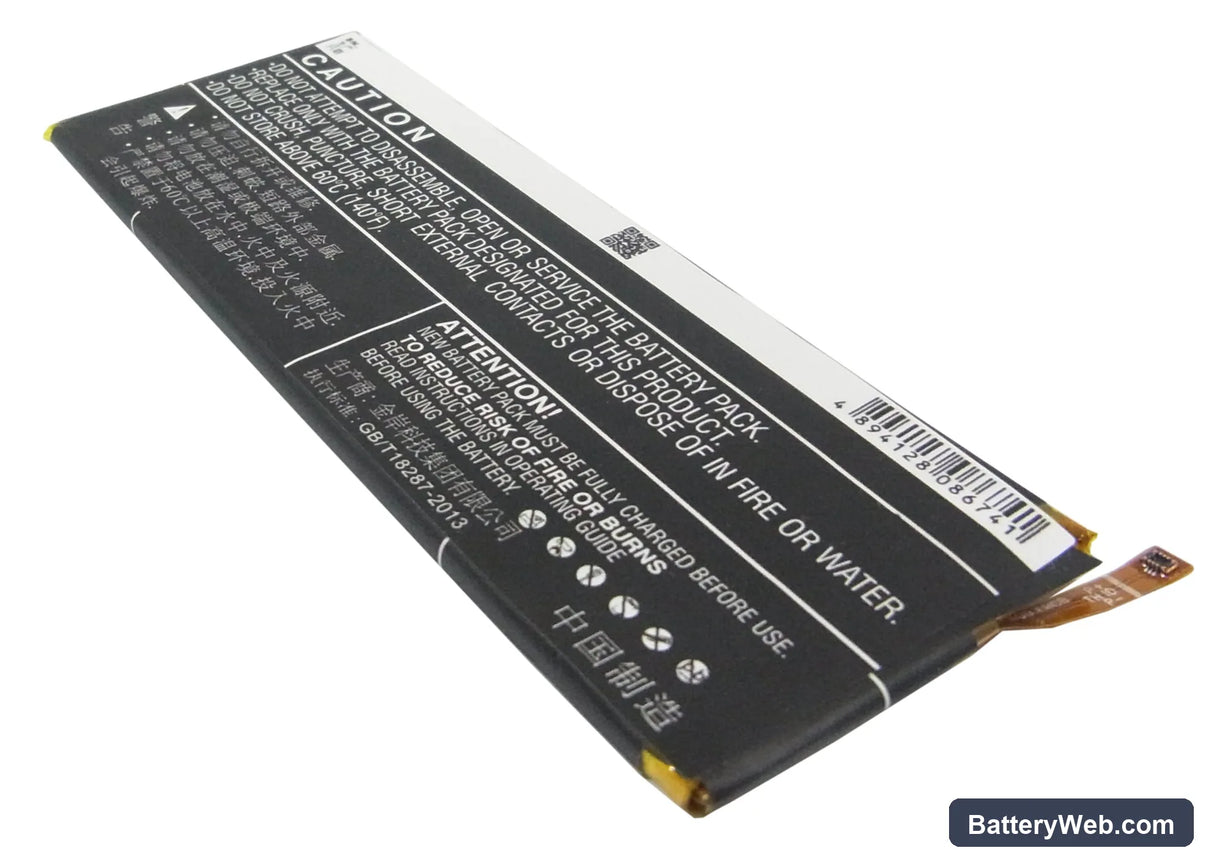 Huawei P7 Replacement Battery, 3.8V, 2460mAh, Li-Polymer 4