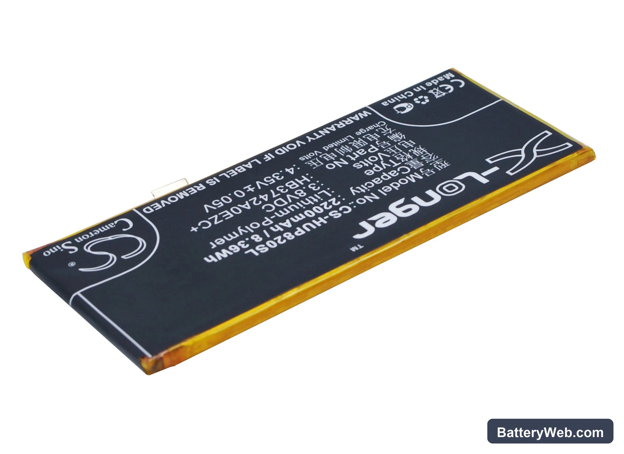 Huawei P8 Lite Replacement Battery, 3.8V, 2200mAh, Li-Polymer 2