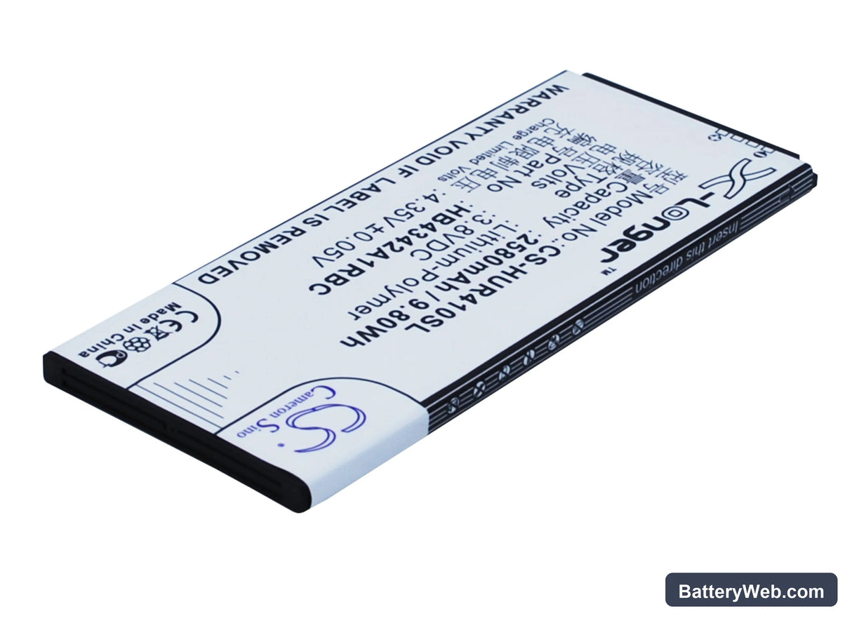 Huawei Honor 4A Replacement Battery, 3.8V, 2580mAh, Li-Polymer 2