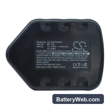 IZUMI E-ROBO Replacement Battery, 14.4V, 3000mAh, Ni-MH 6