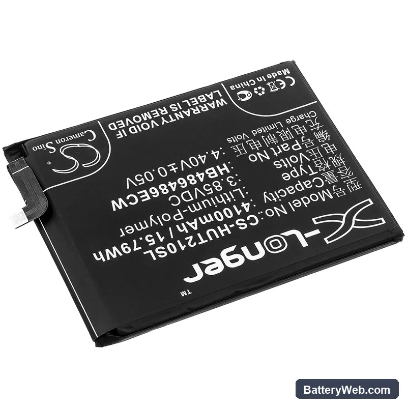 Huawei Mate 20 Pro Replacement Battery, 3.85V, 4100mAh, Li-Polymer 2