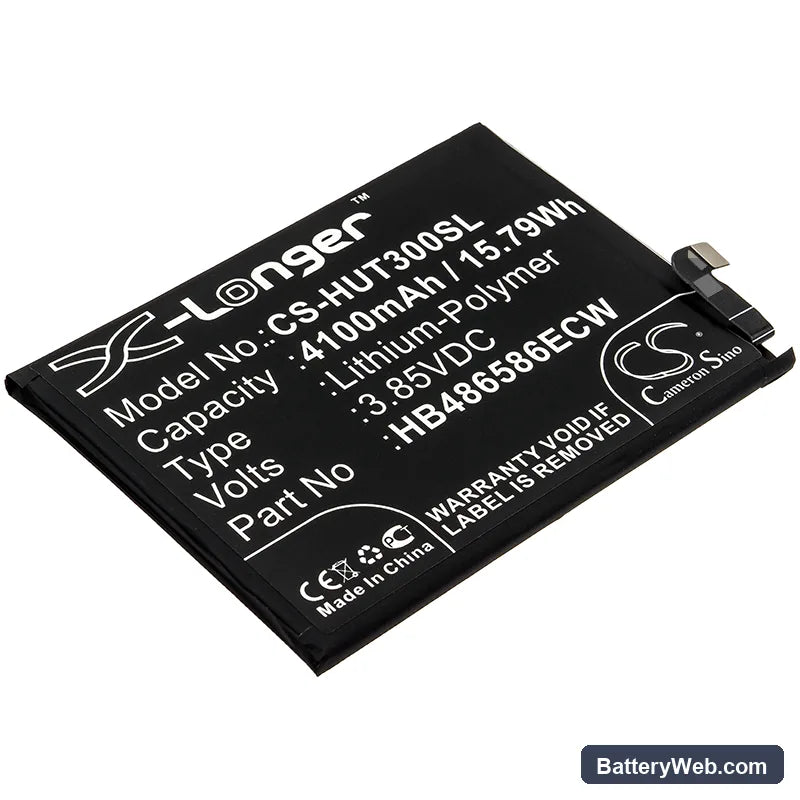 Huawei Mate 30 Replacement Battery, 3.85V, 4100mAh, Li-Polymer 1