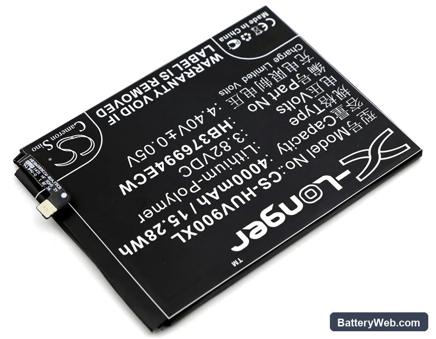 Huawei Honor V9 Replacement Battery, 3.82V, 4000mAh, Li-Polymer 2