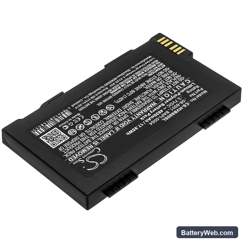 HumanWare BrailleNote Replacement Battery, 3.7V, 4850mAh, Li-Polymer 2