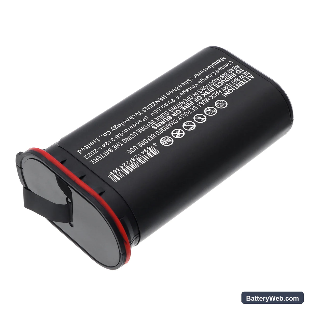 Honeywell EDA51K Replacement Battery, 3.7V, 6600mAh, Li-ion 4