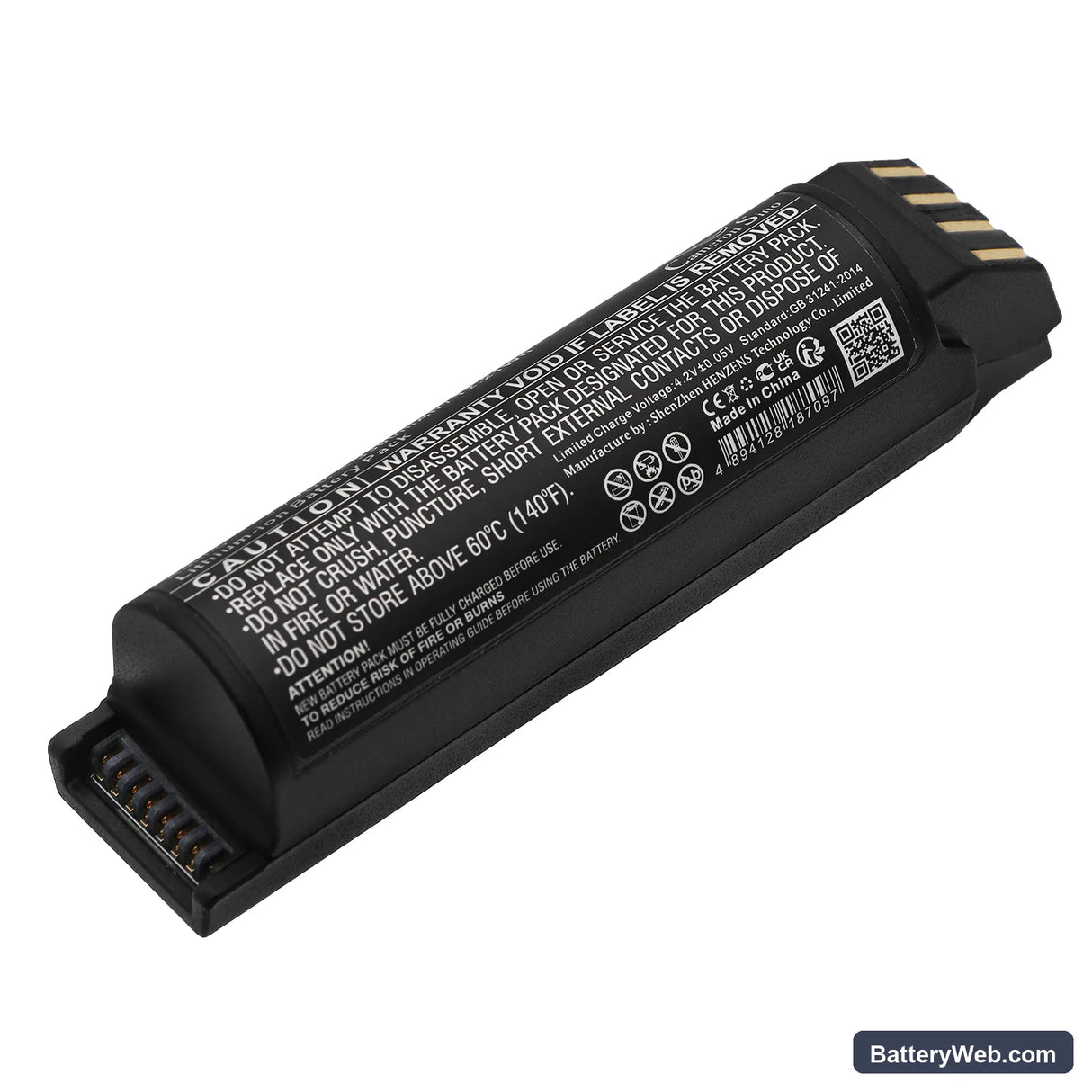 Honeywell Xenon Ultra 1960 Replacement Battery, 3.7V, 3300mAh, Li-ion 1