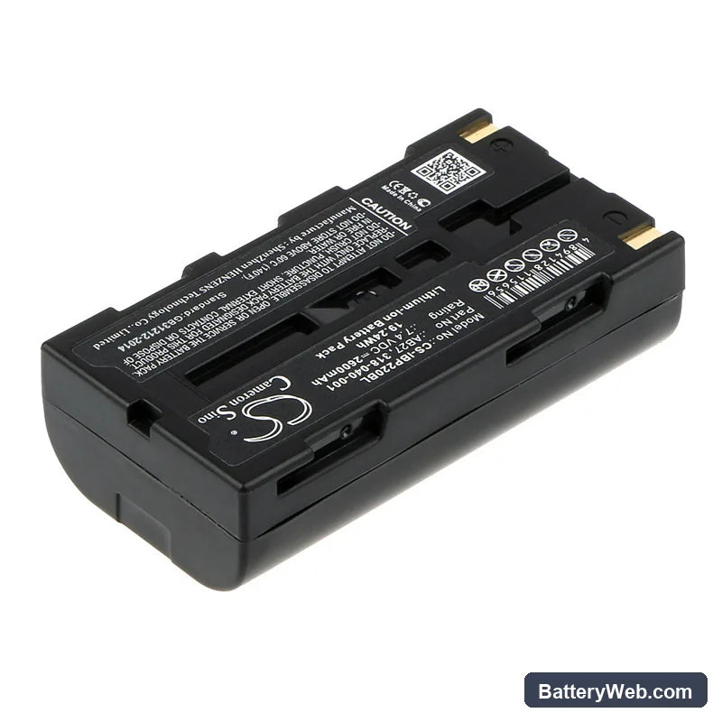 Intermec PB2 Replacement Battery, 7.4V, 2600mAh, Li-ion 2