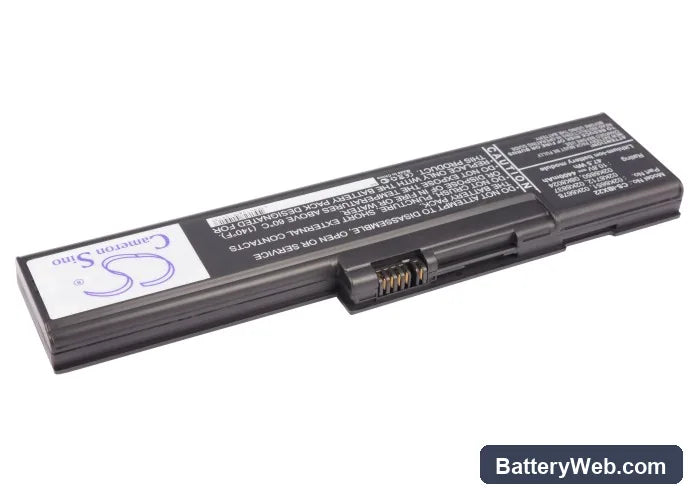 IBM ThinkPad X20 Replacement Battery, 10.8V, 4400mAh, Li-ion 2