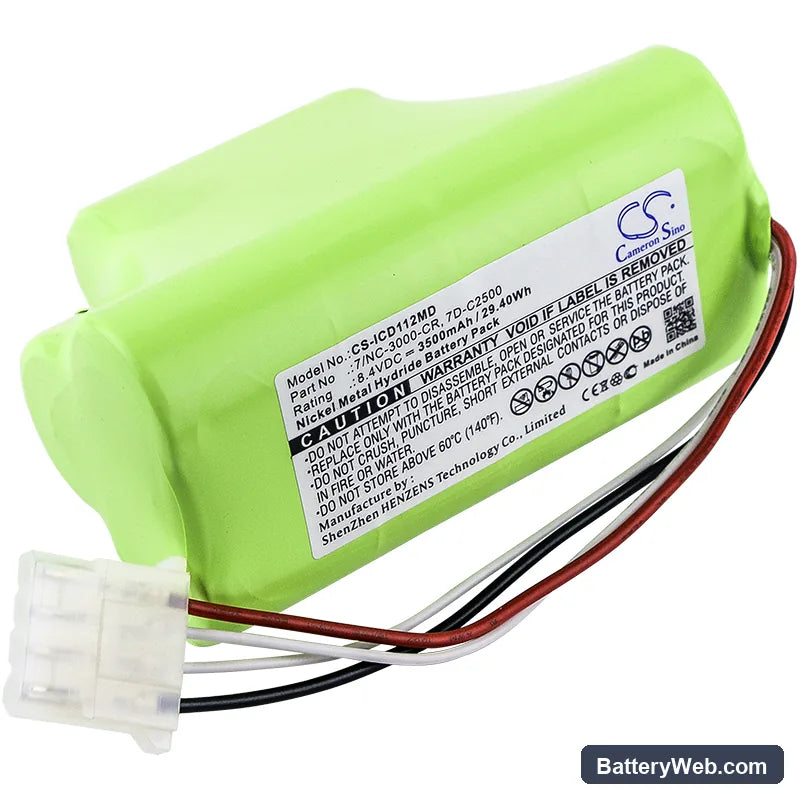 Innomed HeartScreen 112d Replacement Battery, 8.4V, 3500mAh, Ni-MH 1