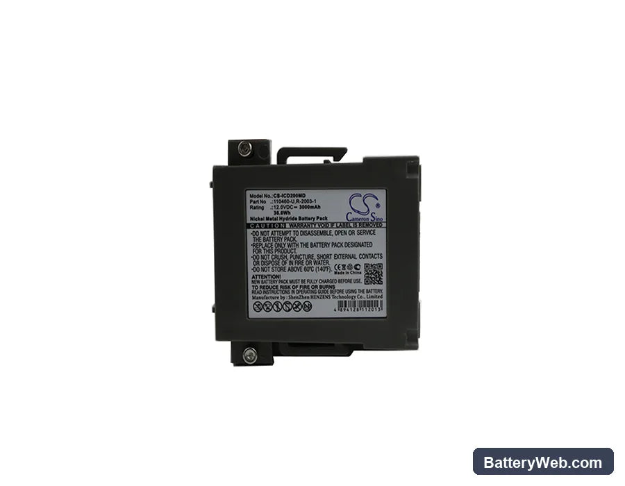 Innomed Cardio Aid 200B Replacement Battery, 12V, 3000mAh, Ni-MH 3