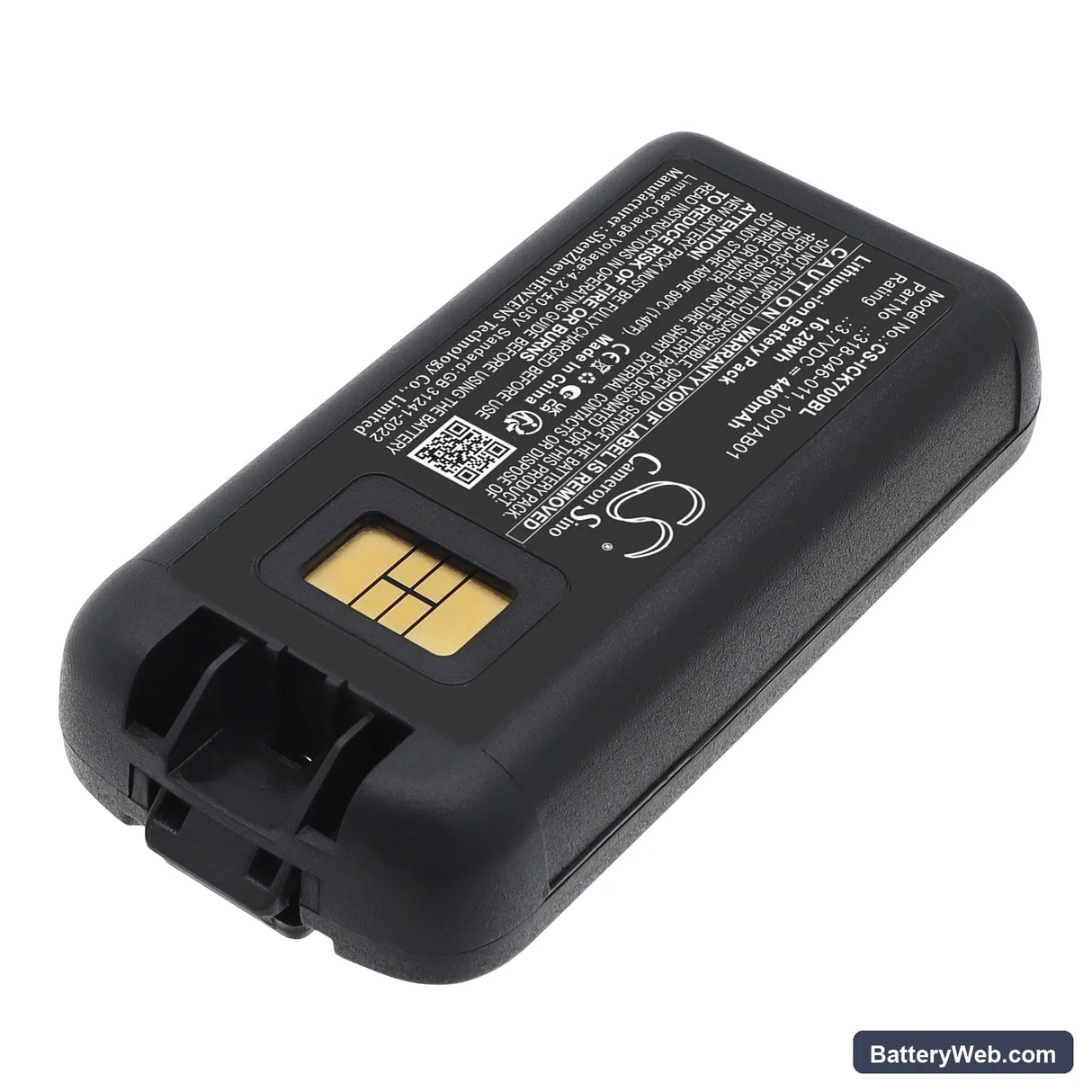 Intermec CK70 Replacement Battery, 3.7V, 4400mAh, Li-ion 2