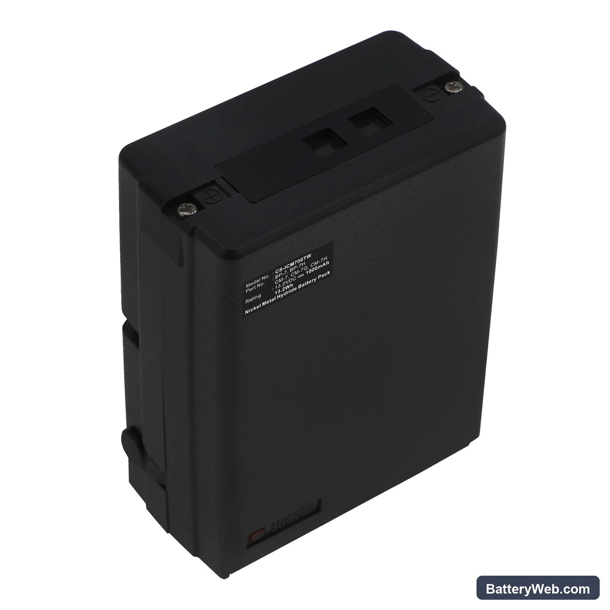 Icom IC-H2 Replacement Battery, 13.2V, 1000mAh, Ni-MH 1