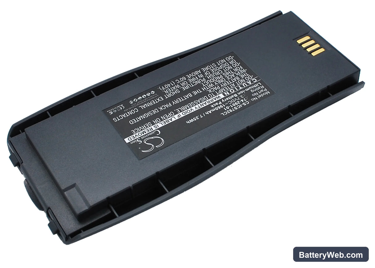 Cisco 7920 Replacement Battery, 3.7V, 1960mAh, Li-ion 2