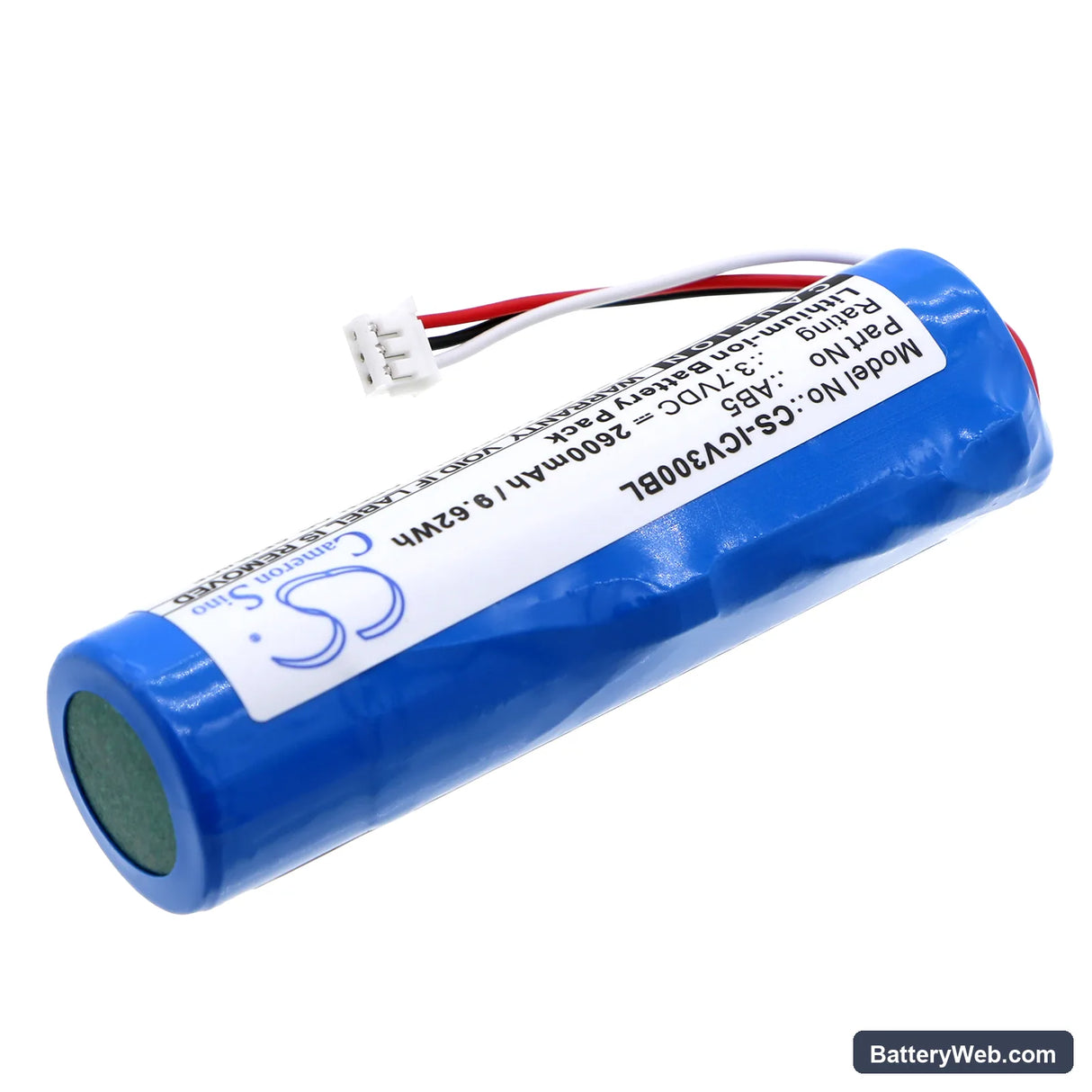 Honeywell CV30 Replacement Battery, 3.7V, 2600mAh, Li-ion 2