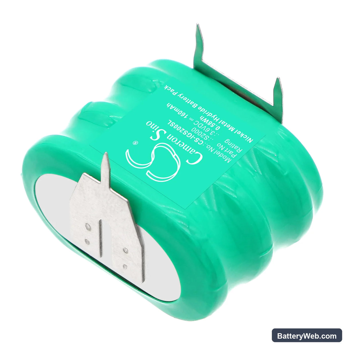 IGT S2000 Replacement Battery, 3.6V, 160mAh, Ni-MH 2