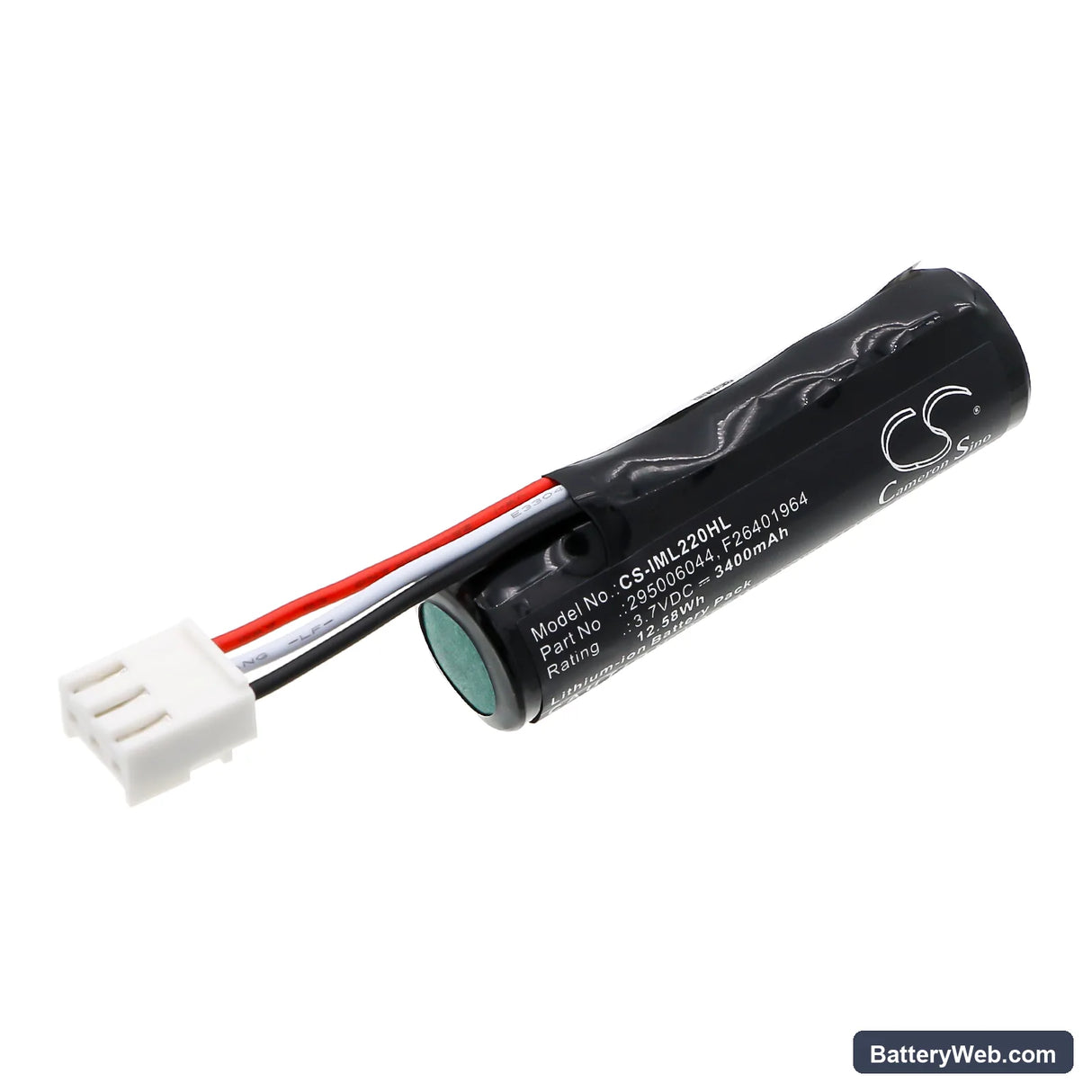 Ingenico Iwe280 Replacement Battery, 3.7V, 3400mAh, Li-ion 1
