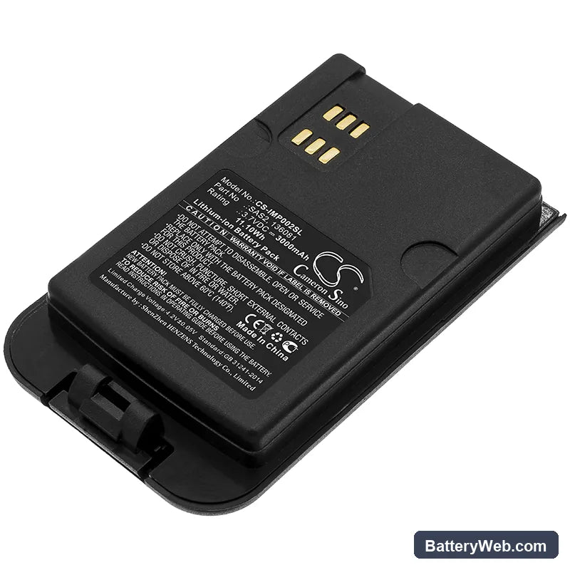 Inmarsat Isatphone 2 Replacement Battery, 3.7V, 3000mAh, Li-ion 1