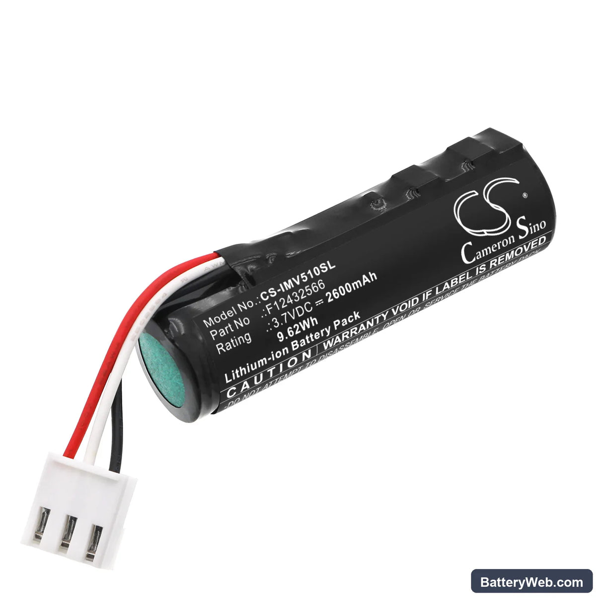 Ingenico Move 5000 3G Bluetooth Replacement Battery, 3.7V, 2600mAh, Li-ion 1