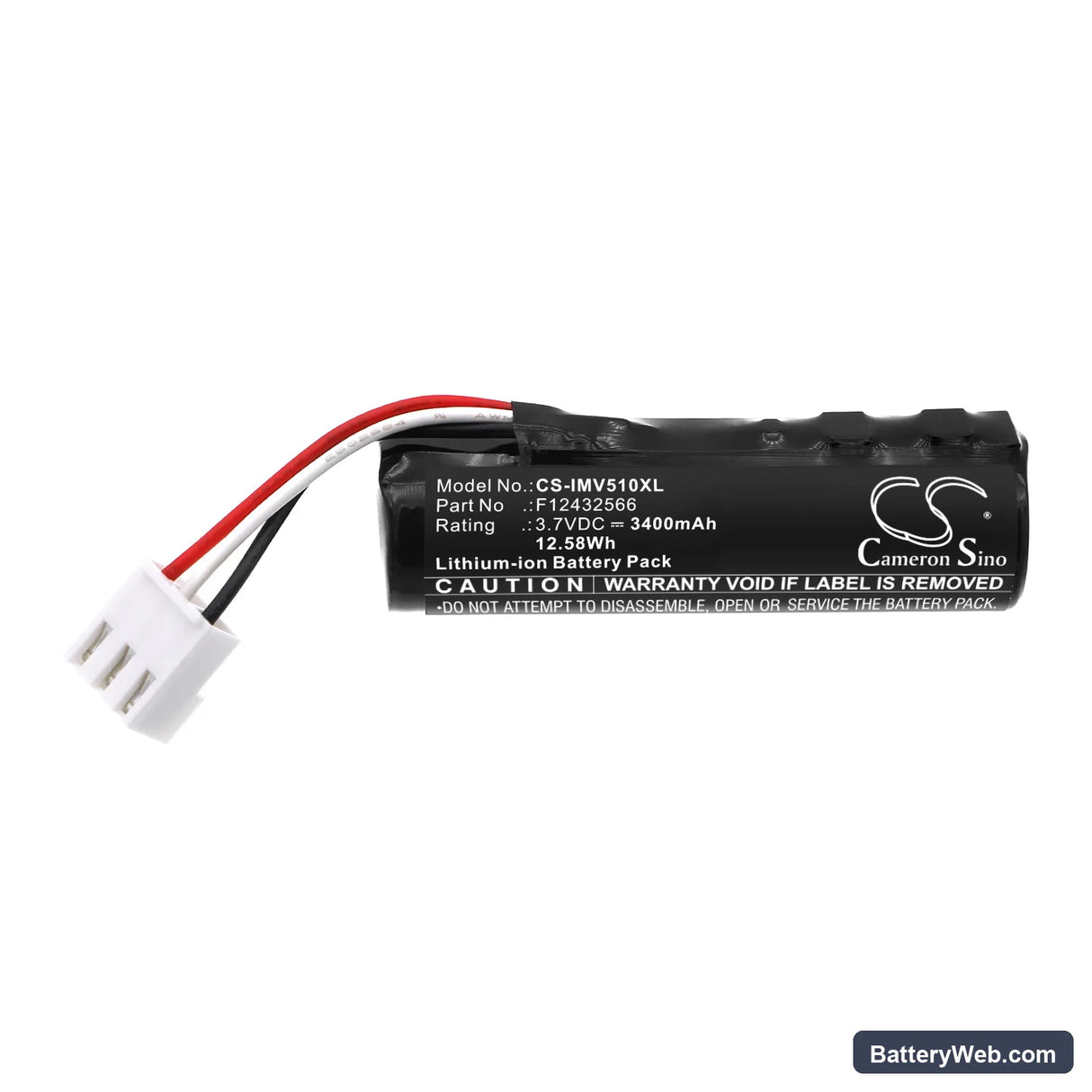 Ingenico Move 5000 3G Bluetooth Replacement Battery, 3.7V, 3400mAh, Li-ion 3