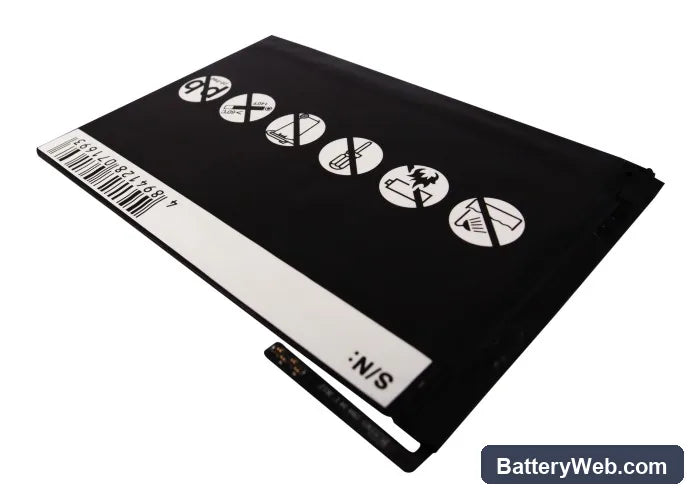 Apple iPad Mini Replacement Battery, 3.7V, 4490mAh, Li-Polymer 4