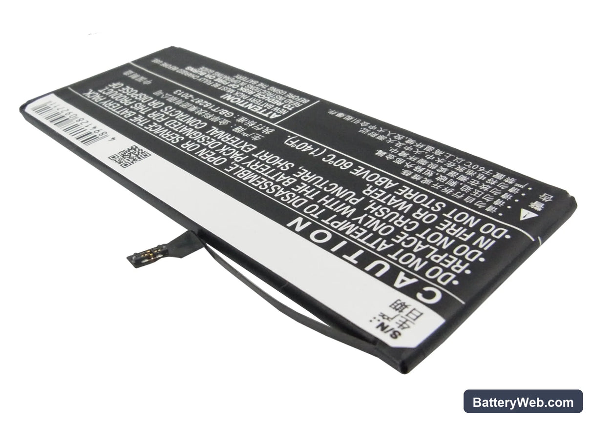 Apple iPhone 6 Plus Replacement Battery, 3.82V, 2900mAh, Li-Polymer 3